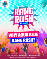 Aqua Blue Rang Rush  Biggest Waterpark Holi