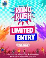 Aqua Blue Rang Rush  Biggest Waterpark Holi